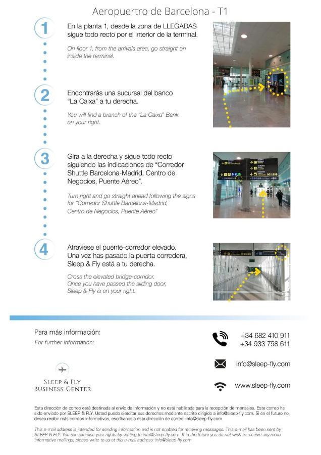Sleep&Fly Hotel El Prat de Llobregat Exterior foto